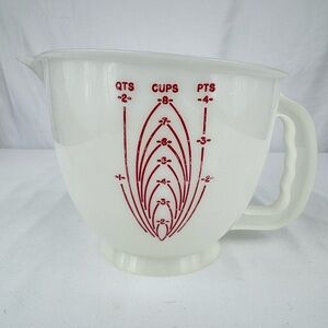 Vintage Tupperware Mix-N-Stor Measuring Pitcher/Bowl